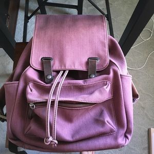 Everlane backpack - pink purple